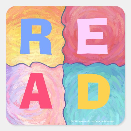 ステッ読ク スクエアシール (正面)