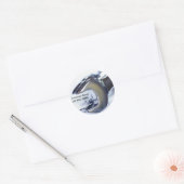 ステッ車のカー ラウンドシール (封筒)