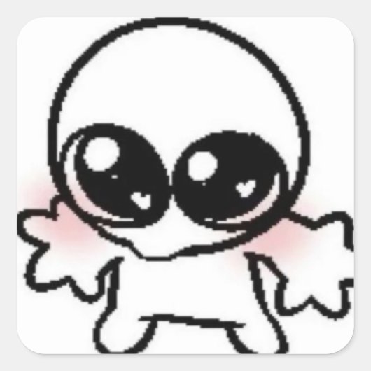 ステッ間抜けク スクエアシール (正面)