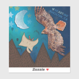 ステッ飛んでいるク – 高 シール