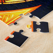 ステビクトリアンガラスエレガント戸 ジグソーパズル (側面)