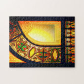 ステビクトリアンガラスエレガント戸 ジグソーパズル (横)