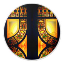 ステビクトリアンガラスエレガント戸