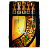 ステビクトリアンガラスエレガント戸 ミディアムペーパーバッグ (裏面)