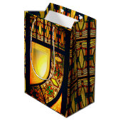 ステビクトリアンガラスエレガント戸 ミディアムペーパーバッグ (裏面アングル)