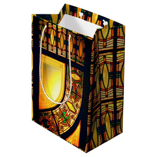 ステビクトリアンガラスエレガント戸 ミディアムペーパーバッグ (裏面アングル)