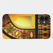 ステビクトリアングラスエレガント顔 Case-Mate iPhoneケース (裏面(横))