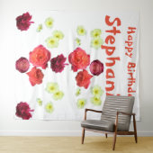 ステファニーさんお誕生日おめでとう タペストリー (インサイチュ(横))