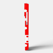 ステファニー – あなたの名前と可愛い水玉模様 – ケース –  Case-Mate iPhoneケース (裏面 / 左)