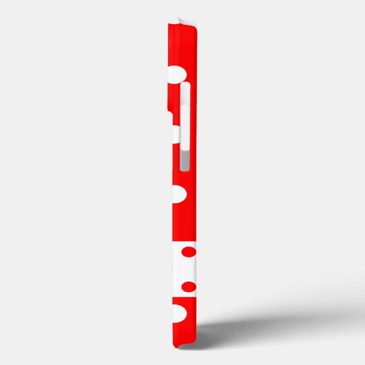 ステファニー – あなたの名前と可愛い水玉模様 – ケース –  Case-Mate iPhoneケース (裏面 / 左)