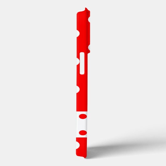 ステファニー – あなたの名前と可愛い水玉模様 – ケース –  Case-Mate iPhoneケース (裏面 / 右)