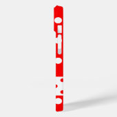 ステファニー – あなたの名前と可愛い水玉模様- Case-Mate iPhoneケース (裏面 / 左)