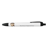 ステファニー・ダン 黒ボールペン (トップ)