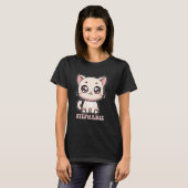 ステファニー 可愛い子猫 デザイン 女子 名前 ステ Tシャツ (正面フル)