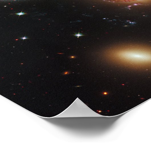 ステファンのクインテットの銀河難破船 ポスター (角)