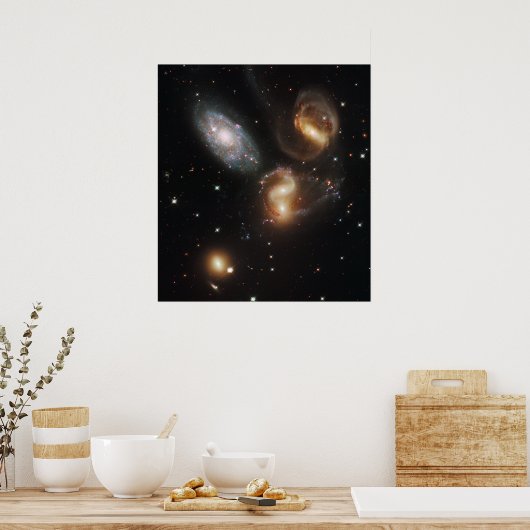 ステファンのクインテットの銀河難破船 ポスター (キッチン)