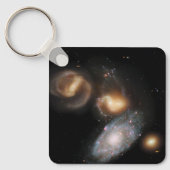 ステファンのクインテット銀河系 キーホルダー (正面)