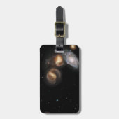 ステファンのクインテット銀河系 ラゲッジタグ (正面縦)