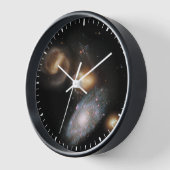 ステファンのクインテット銀河系 壁時計 (傾斜)