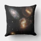 ステファンのクインテット:銀河系銀河の残骸 クッション (裏面)