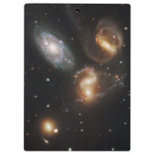 ステファンのクインテット：銀河系銀河の残骸 クリップボード (裏面)