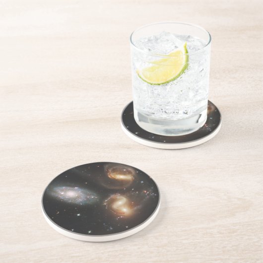 ステファンのクインテット：銀河系銀河の残骸 コースター (側面)