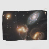 ステファンのクインテット：銀河系銀河の残骸 ゴルフタオル (横)