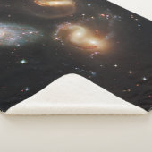 ステファンのクインテット：銀河系銀河の残骸 シェルパブランケット (3/4)