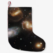 ステファンのクインテット：銀河系銀河の残骸 スモールクリスマスストッキング (正面)