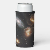 ステファンのクインテット:銀河系銀河の残骸 スリム缶クーラー (Seltzer正面)