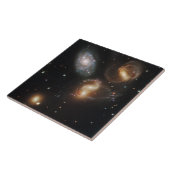 ステファンのクインテット:銀河系銀河の残骸 タイル (側面)