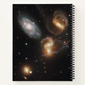 ステファンのクインテット：銀河系銀河の残骸 ノートブック (裏面)