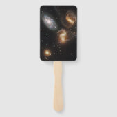 ステファンのクインテット:銀河系銀河の残骸 ハンドファン (裏面)