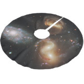 ステファンのクインテット：銀河系銀河の残骸 ブラッシュドポリエステルツリースカート (アングル)