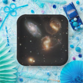 ステファンのクインテット：銀河系銀河の残骸 ペーパープレート (パーティー)