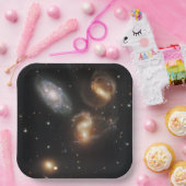 ステファンのクインテット：銀河系銀河の残骸 ペーパープレート (パーティー)