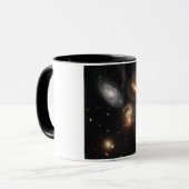 ステファンのクインテット：銀河系銀河の残骸 マグカップ (正面左)