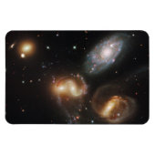 ステファンのクインテット：銀河系銀河の残骸 マグネット (横)