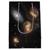 ステファンのクインテット:銀河系銀河の残骸 ミディアムペーパーバッグ (裏面)