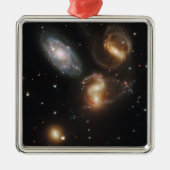 ステファンのクインテット:銀河系銀河の残骸 メタルオーナメント (正面)