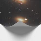 ステファンのクインテット：銀河系銀河の残骸 ラッピングペーパー (角)