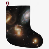 ステファンのクインテット：銀河系銀河の残骸 ラージクリスマスストッキング (正面)