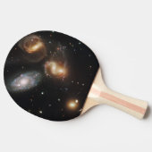 ステファンのクインテット:銀河系銀河の残骸 卓球ラケット (横)