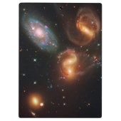 ステファンクインテット深い宇宙スター銀河系クラスター クリップボード (裏面)