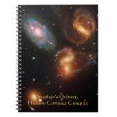 ステファンクインテット深い宇宙スター銀河系クラスター ノートブック (正面)