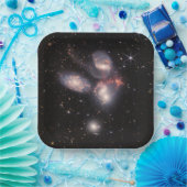 ステファンズクインテット5銀河系深いフィールドジェームズウェッブ ペーパープレート (パーティー)