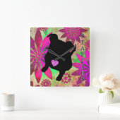 ステフィー時計 スクエア壁時計 (ホーム)