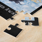 ステフィ（犬）スタッフォードブルテリアドッグバブルバス ジグソーパズル (側面)