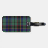 ステフェカラフルンソンタータンチェック格子状ラゲージタグ ラゲッジタグ (裏面横)