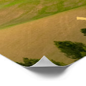 ステプトー色彩の鮮やかブットからパルーズの上 ポスター (角)